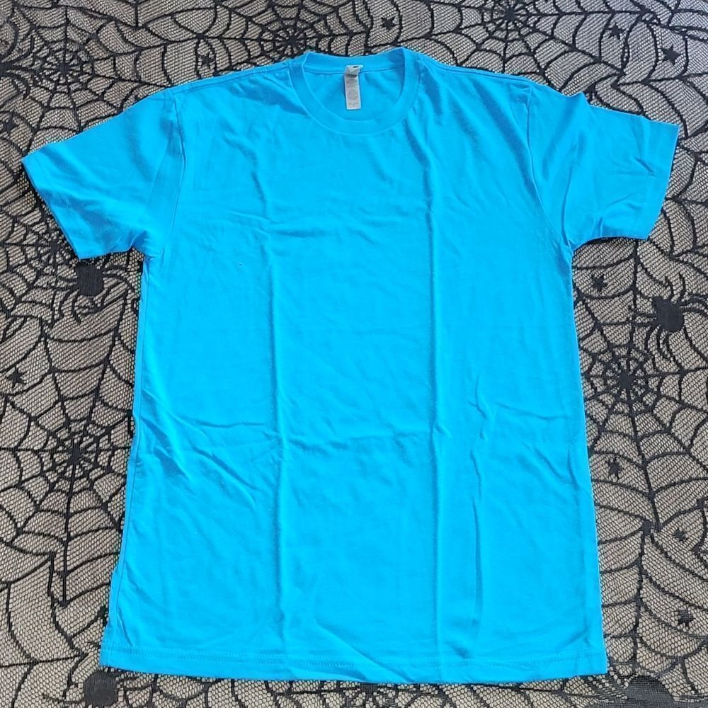 New Solid Turquoise Baby Tshirt Women's Size Small